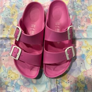 Birkenstock Pink Double-Strap Sandals